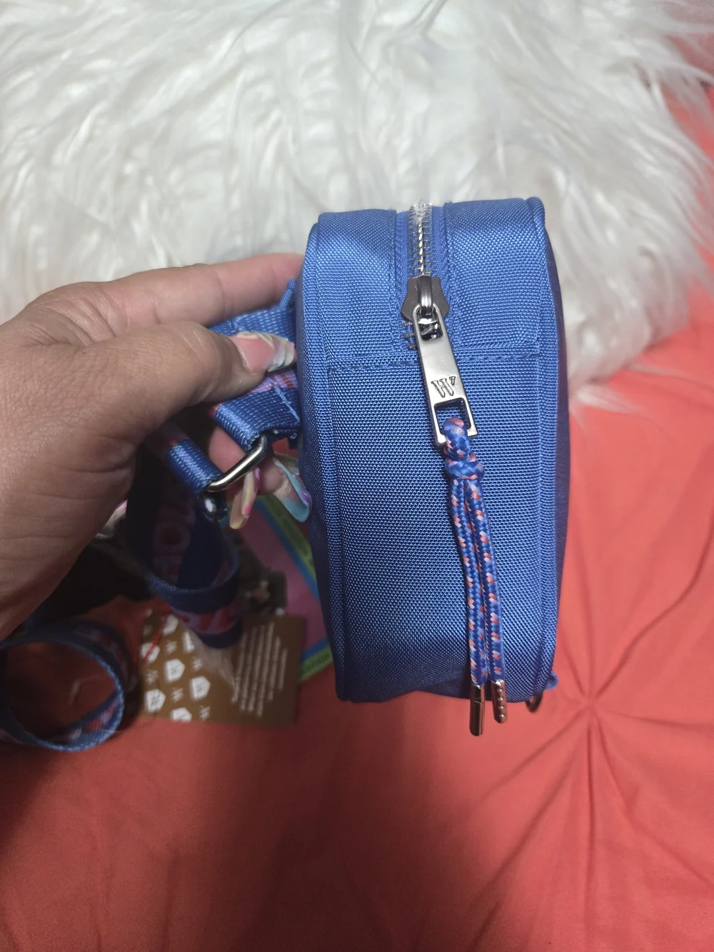 White House Black Market blue crossbody
